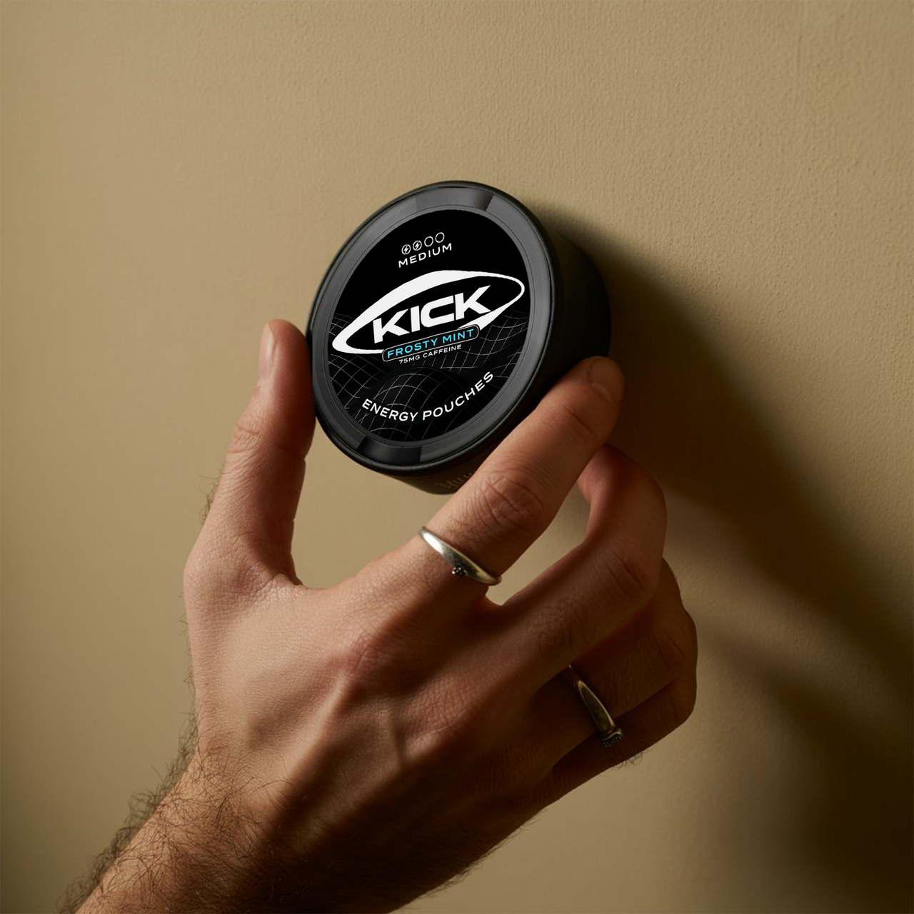 KICK Energy Pouches Frosty Mint