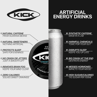KICK Energy Pouches Frosty Mint