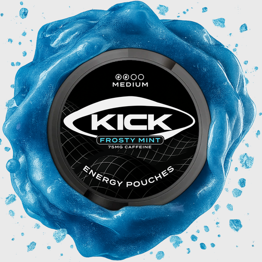 KICK Energy Pouches Frosty Mint